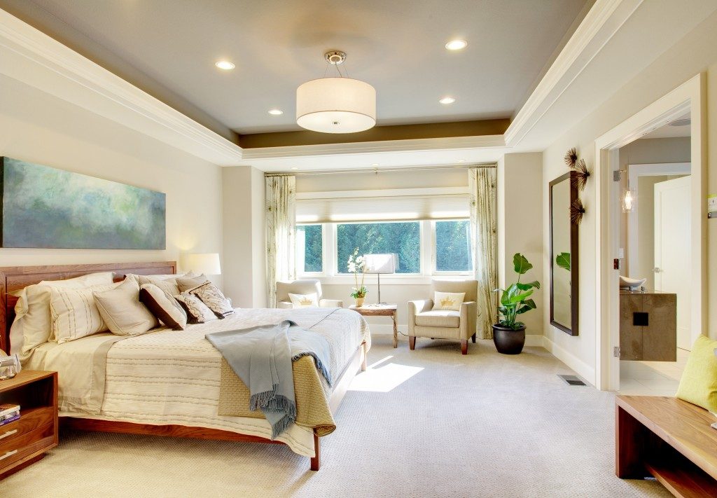 Beautiful bedroom interior